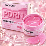 CoCo Glow PDRN Pink Eye Mask jar with 60 patches