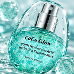CoCo Glow PDRN Capsule Mist close-up of bottle with capsules